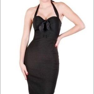 Stop Staring! Black Wiggle Dress Tag size Med